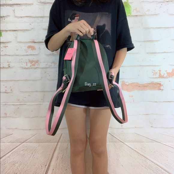 Kate Spade Watson Lane Stripe Small Backpack - Picture 3 of 8